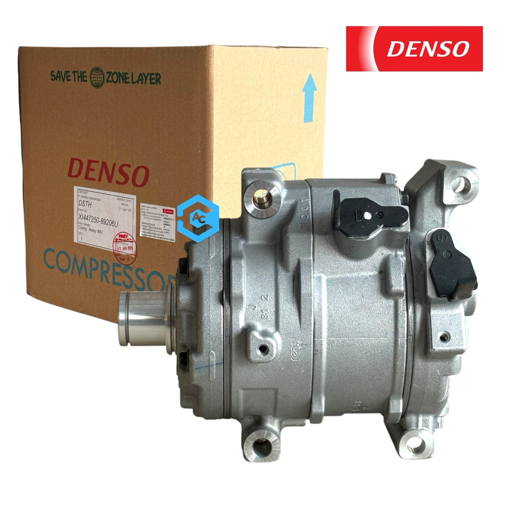 8920 คอมใหม่แท้ เด็นโซ่ ฟอร์จูนเนอร์ 2015 -ปัจจุบัน ไม่รวมครัช COM DENSO FORTUNER 2015 10SRE15C