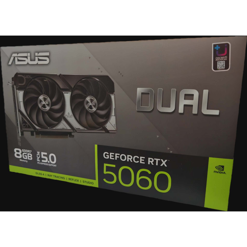 (มือ 1) RTX 5060 ASUS DUAL 8GB GDDR7