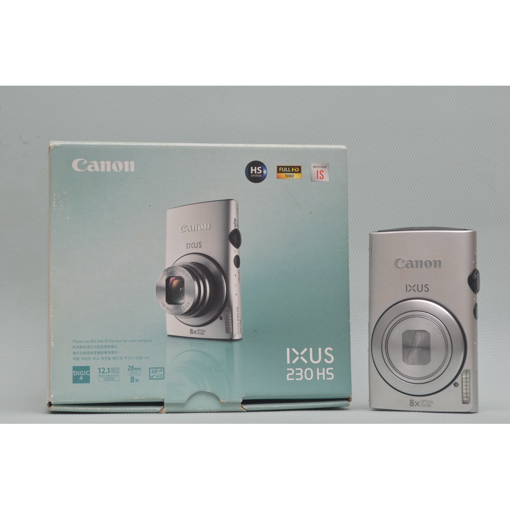 Canon Ixus 230hs (ixy 600f) แถม sd card รุ่นฮิต ยอดนิยม ครบกล่อง