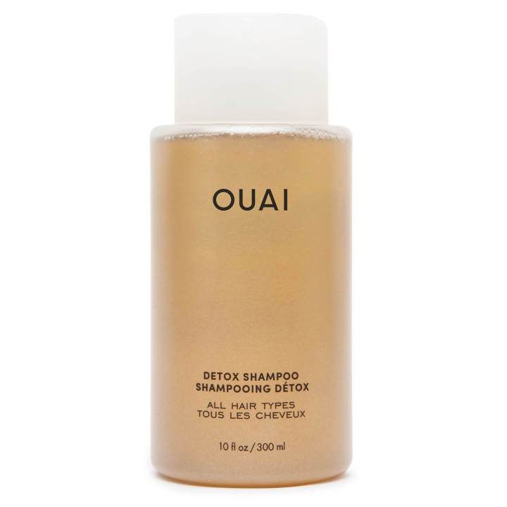 OUAI Detox Shampoo 300ml. ดีท็อกซ์ แชมพู สำหรับผมดัด ผมทำสี