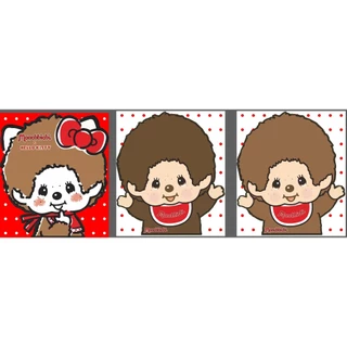 พร้อมส่ง🇹🇭 ที่ติดพรบ.สูญญากาศ 🧸ลายม่อนชิชิ สุดคิวท์ ขนาดทั้งแผ่น 13×15 Cm.