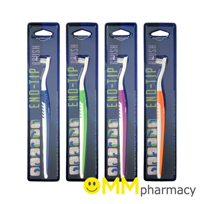 DR.PHILLIPS แปรงสีฟัน END-TIP (คละสี)