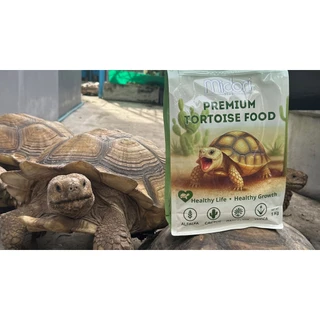อาหารเต่าบก สูตรกระบองเพชร Midori Zoo Premium Tortoise Food อาหารเต่าบกมิโดริ อาหารเต่าซูคาต้า เต่าบกทุกสายพันธุ์