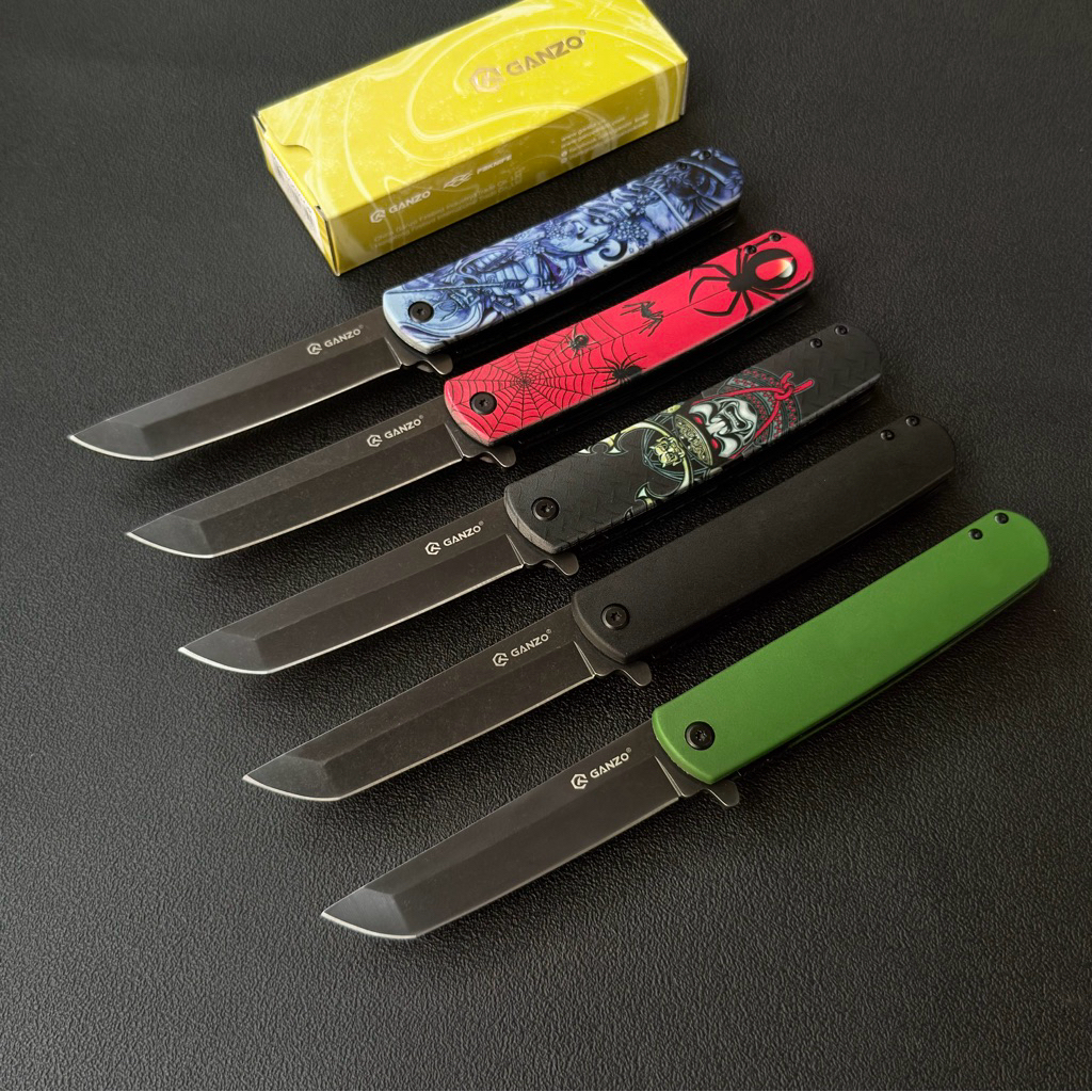 มีดพับGanzo G626 ของแท้100% โดยตัวแทนจำหน่าย Ganzo ประเทศไทย ใบมีดยาว 8 ซม ใบมีด เหล็ก 440