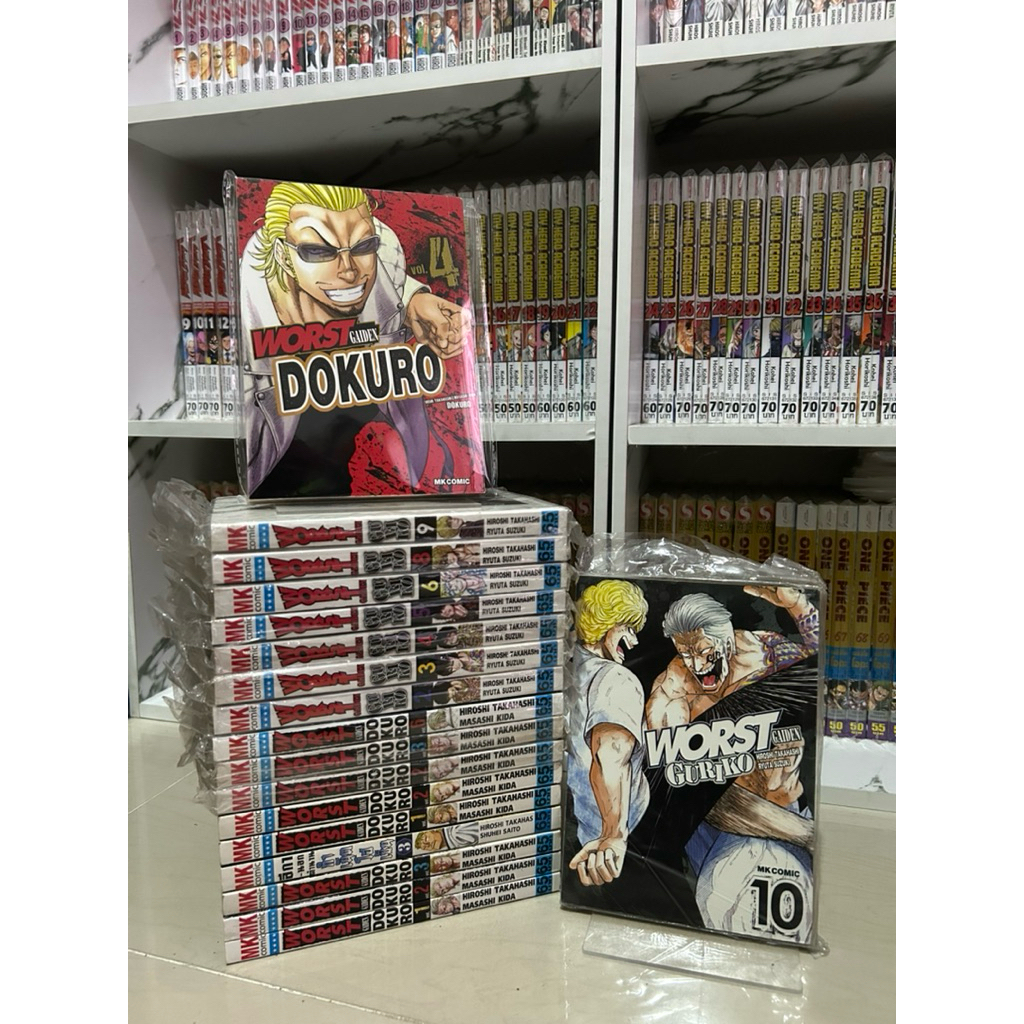 WORST GAIDEN GURIKO & DOKURO &  MR.ZETTON & CROWS GAIDEN กำเนิดโฮเซ็น แยกเล่ม