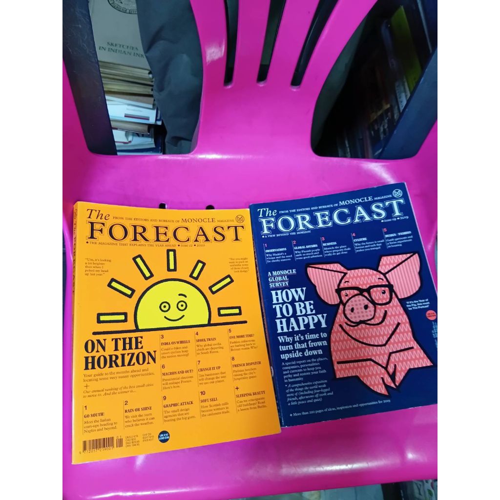 นิตยสาร Monocle The Forecast – On the Horizon (Issue 12, 2022) | The Forecast – How to Be Happy (Edi