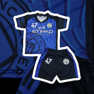 ชุดกีฬาเด็ก S กับ M ผ้ามันไมโครไฟเบอร์ S 1-2 ปี 7-12โล ,M 2-4 ปี 12-17โล ชุดบอลเด็ก