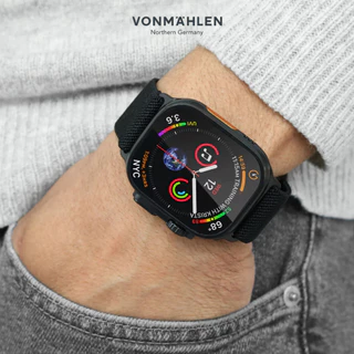 VONMAEHLEN Classic Nylon Loop สาย ไนลอน สำหรับ Apple Watch (40/41/42mm - 44/45/46/49mm) สายนาฬิกา