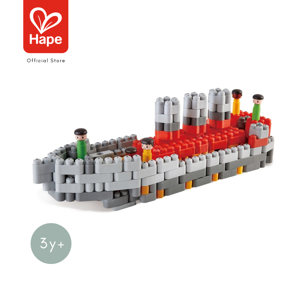 Hape - Medieval Castle ตัวต่อโพลีเอ็มชุดปราสาทยุคกลาง 310 ชิ้น 3Y+ รูปที่ 5