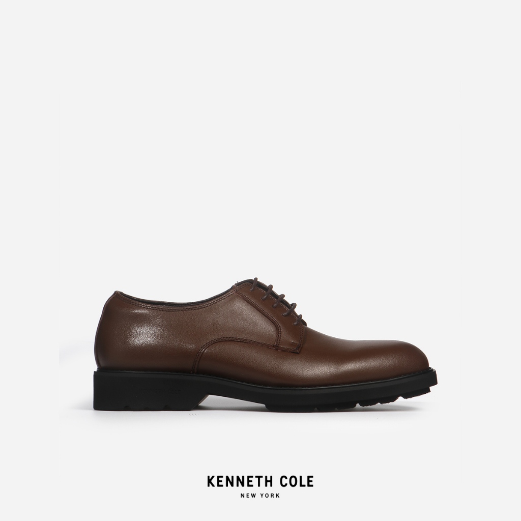 KENNETH COLE รองเท้าทางการผู้ชายรุ่น DEAN LACE UP Brown สีน้ำตาล ( DRS - RF74217LM-200 )