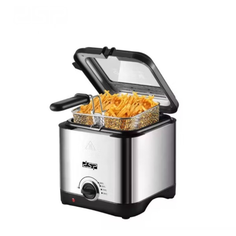 2.5L หม้อทอดไฟฟ้า Fryer Oil Fryer French Fries