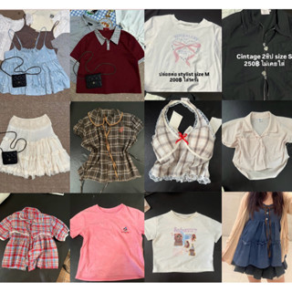 เสื้อผ้า มือ1 มือ2 ไซส์s-m-xl