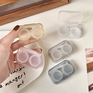 ตลับเซทคอนแทคเลนส์ ตลับคอนเเทคเลนส์ พร้อมอุปกรณ์ช่วยใส่