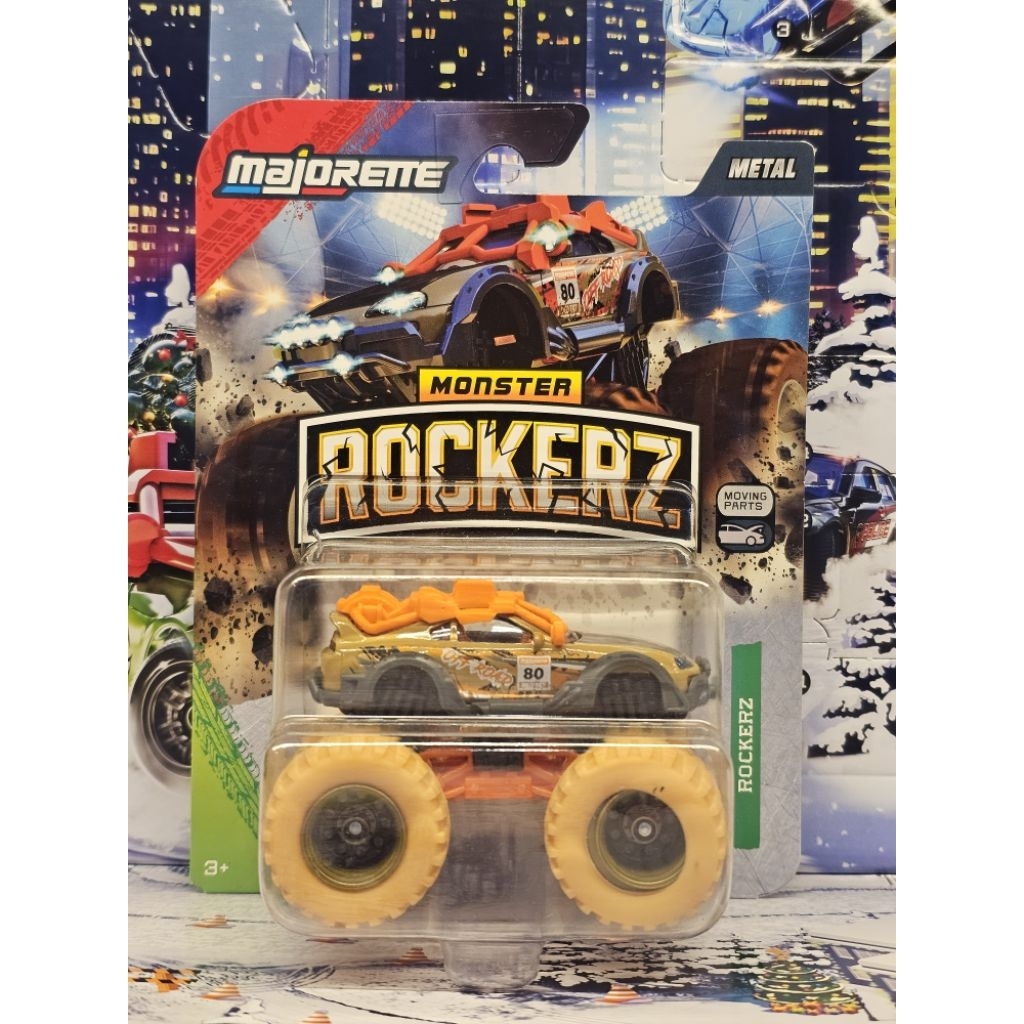 โมเดลรถของเล่น Majorette Toyota Supra JZA80 Monster