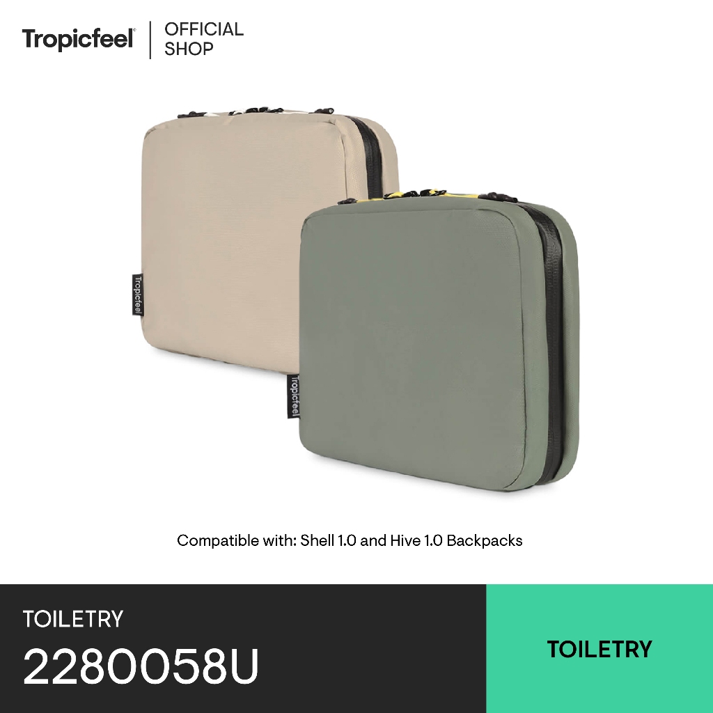 Tropicfeel FidLock® Toiletry กระเป๋าจัดเก็บอุปกรณ์อาบน้ำ (2280058U) – โปรปัง