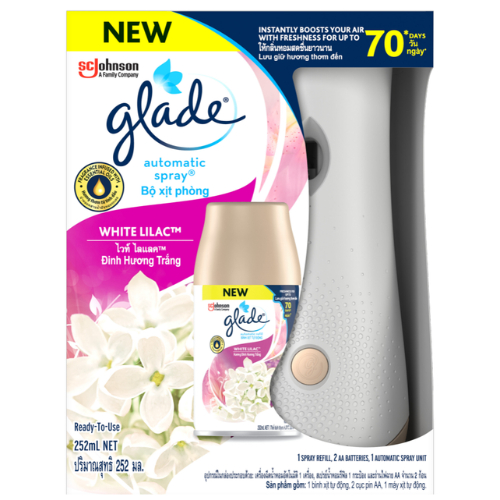 เกลดออโตเมติค สเปรย์ปรับอากาศอัตโนมัติ 252 มล Glade Automatic Spray Air Freshener  252ml - 2