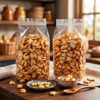 ขนมปังอบกรอบ รูปสัตว์ทะเล ซีฟู๊ดส์ ABC บิทกิตปลาฉลาม กรอบ อร…