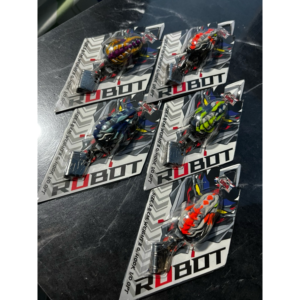 กบยาง ROBOT USA  3.8CM.🎣