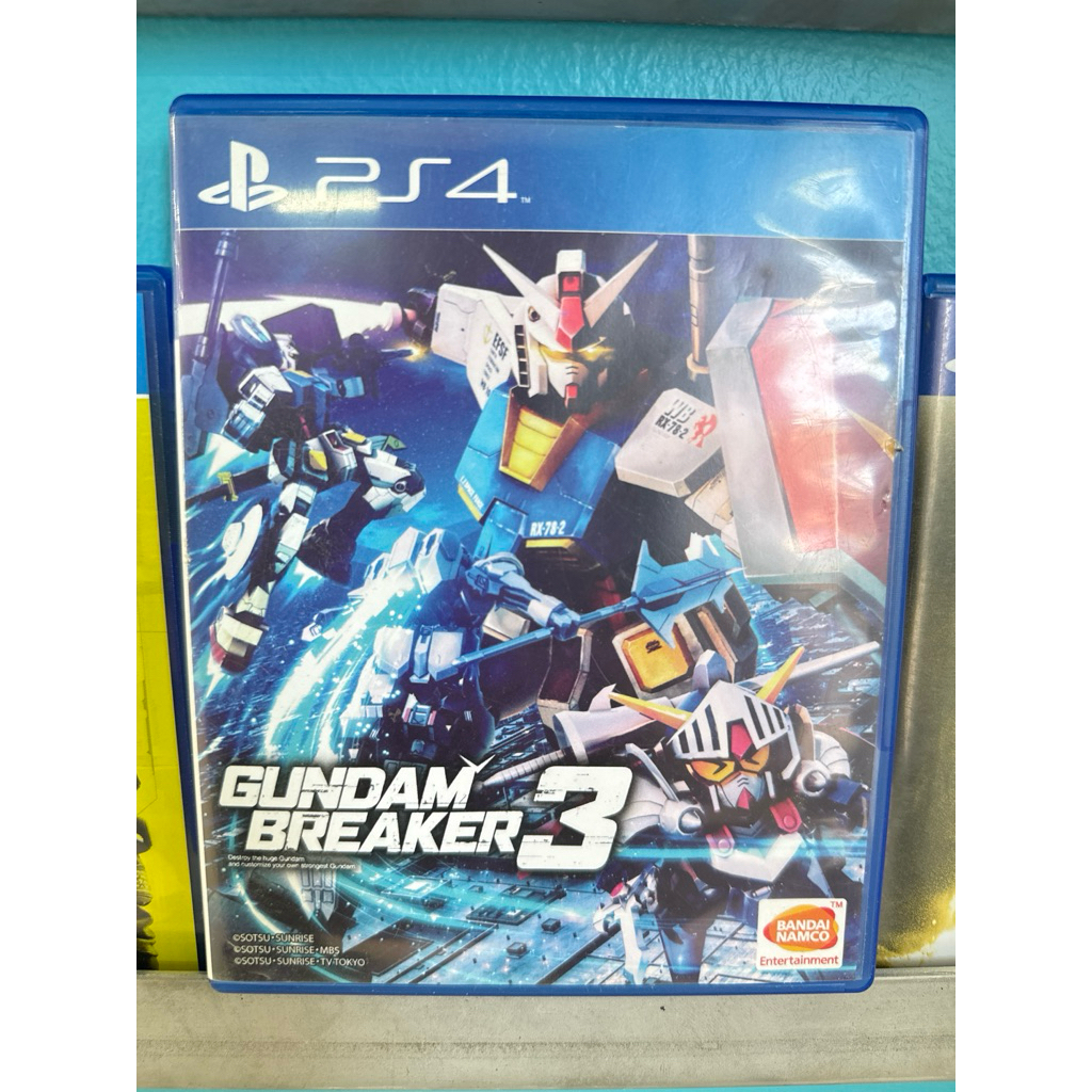แผ่น ps4 มือสอง gundam breaker3