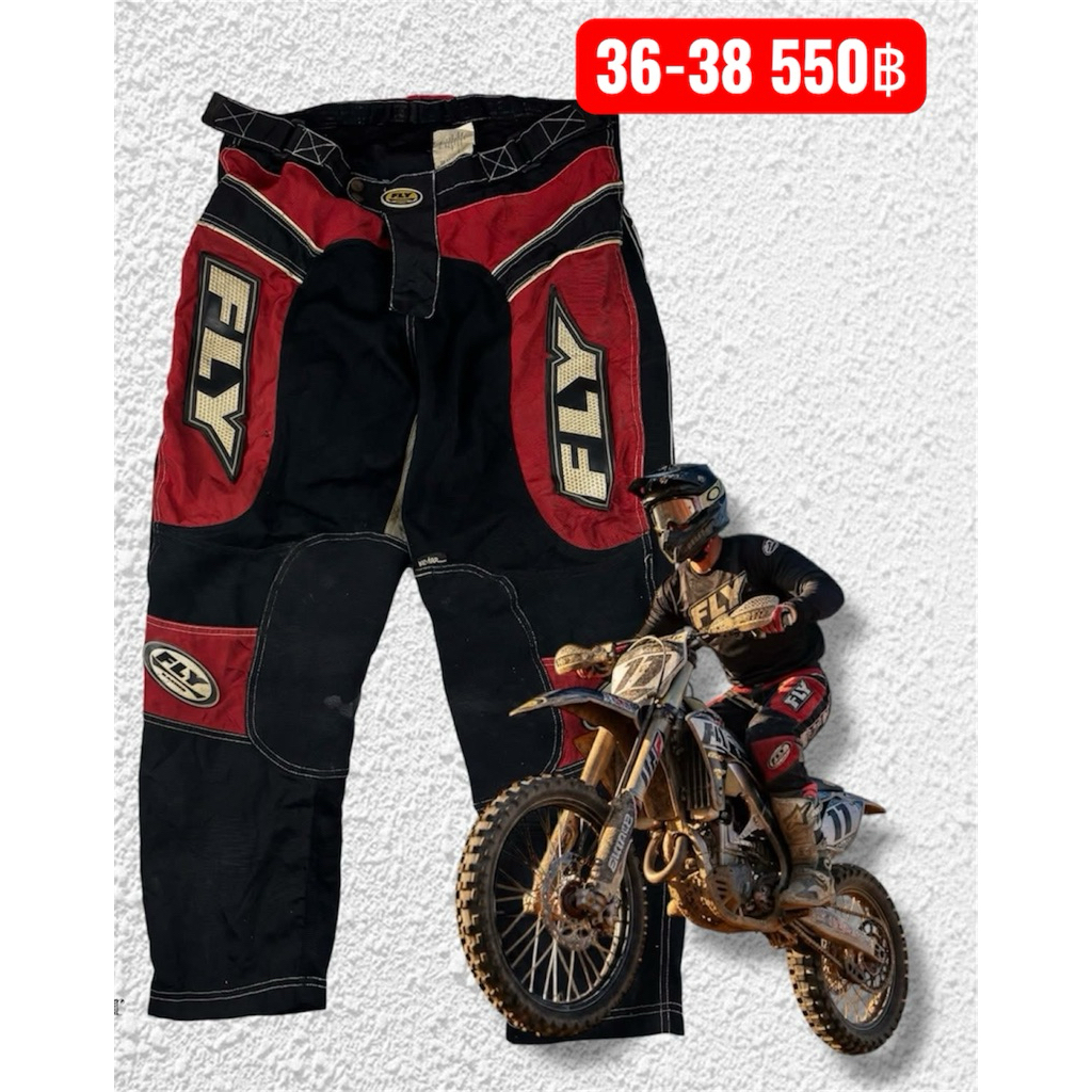 Fly racing enduro big logo vintage pants36-38