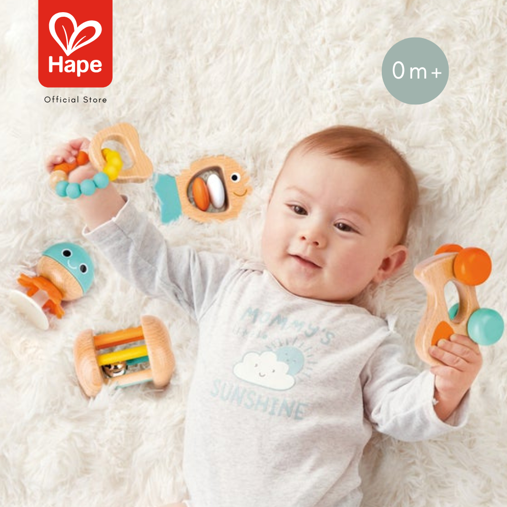 Hape - Multi-Stage Sensory Gift Set เซตกุ๊งกิ๊งของขวัญแรกเกิด 0M+ รูปที่ 3