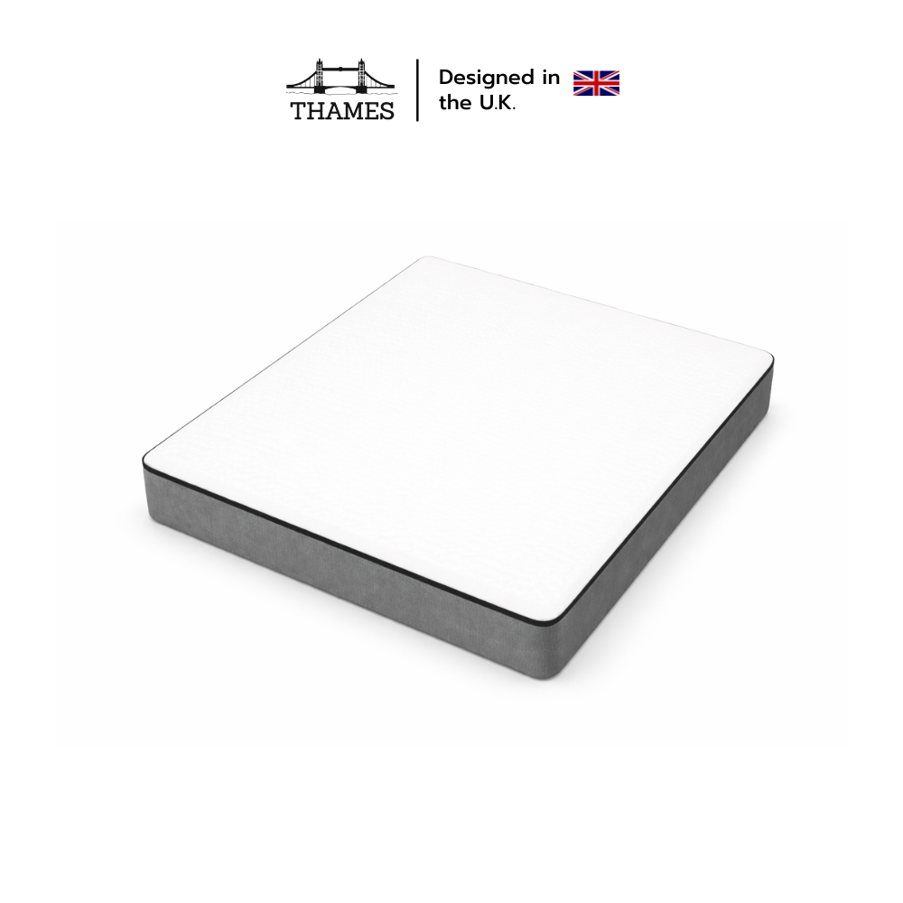 Thames ที่นอนยาง PE แท้ 100% รุ่น Emir หนา 6 นิ้ว หุ้มผ้านอกกันไรฝุ่น ขนาด 3/ 3.5/ 5 /6ฟุต