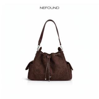 NF25029 NEFOUND กระเป๋า Cargo รุ่น Helen bag หนังกลับ Premium 13 นิ้ว