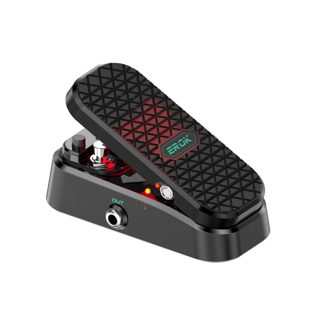 EROK MP-6 Wah Volume Pedal 2 in 1 Combo กีตาร์ไฟฟ้าพร้อม Wah Mods Active Volume Control