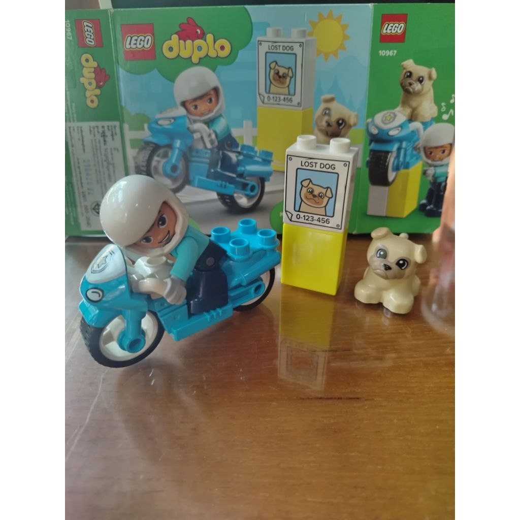 Lego Duplo Police Motorcycle 10967