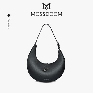 MOSSDOOM Angela Bag กระเป๋าถือผู้หญิง กระเป๋าสะพายไหล่ทรงโค้ง ดีไซน์ทันสมัย ​​สวยงามประณีต วัสดุเหลือบมุก สะดุดตา