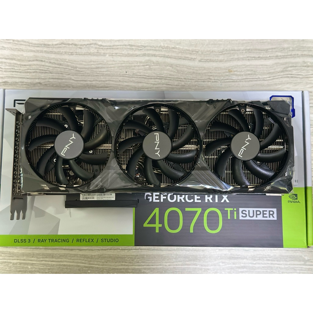 PNY GEFORCE RTX 4070 TI SUPER 16GB VERTO พร้อมใช้งาน สภาพใหม่ (มีของพร้อมจัดส่ง)
