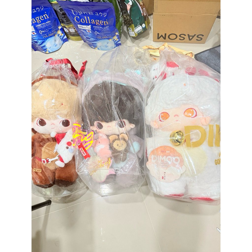 🇹🇭พร้อมส่งด่วนจากไทย DIMOO Letters from Snowman Series-40cm Cotton Doll