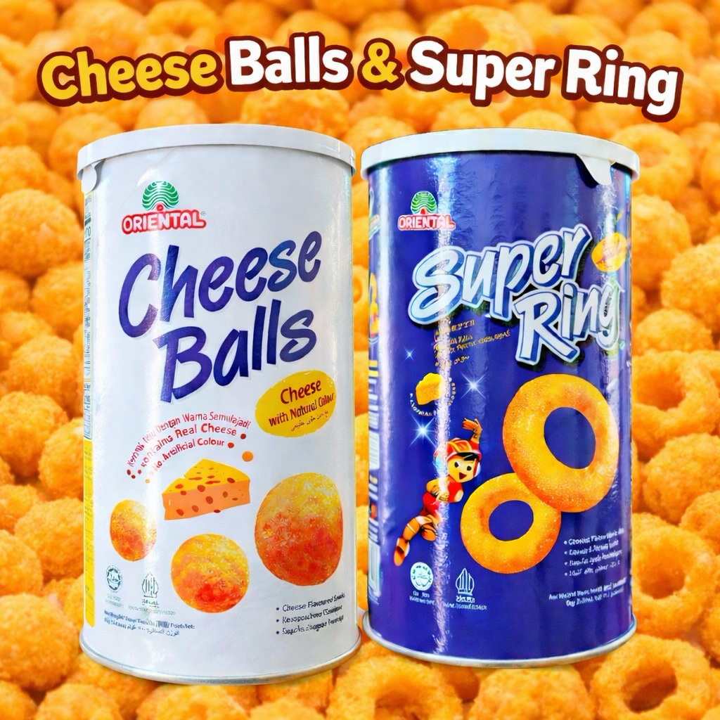 Super Ring ซุปเปอร์ริงชีส Cheese Ball แบบกระป๋อง