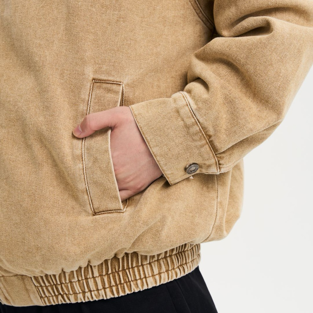 Whatwewearrr | Bonie Jacket | แจ็คเก็ตยีนส์ | เสื้อแจ็คเก็ตยีนส์ฟอก Unisex | พร้อมส่ง รูปที่ 4