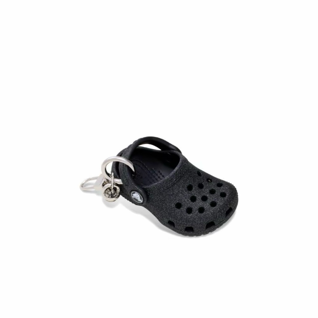 (พร้อมส่ง) ของแท้ 100% CROCS CLASSIC GLITTER CLOG BAG CHARM