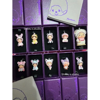 ส่งด่วน1วัน ✨️ จี้,สร้อย Monchhichi x Swarovski 🎀 ของแท้100% 🧸 อุปกรณ์ Full Set พร้อมส่งในไทย