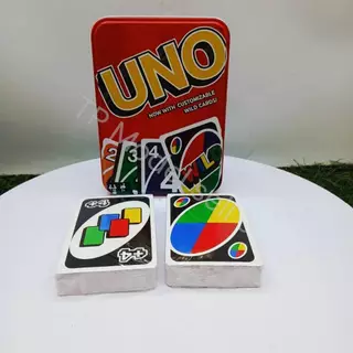 การ์ดเกม UNO และ UNO Flip! กล่องเหล็ก (Metal Tin Box)