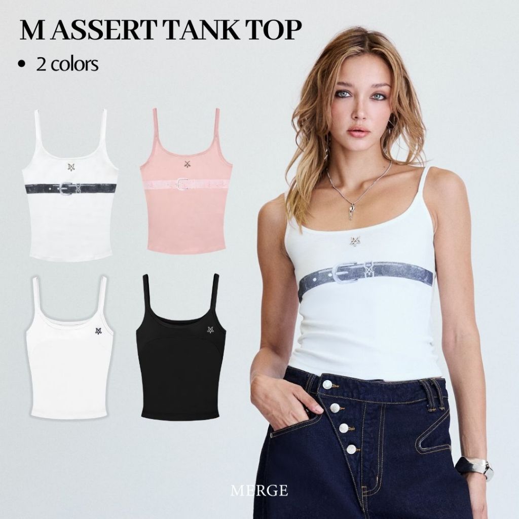 Merge Official - M Assert Tank Top (พร้อมส่ง)