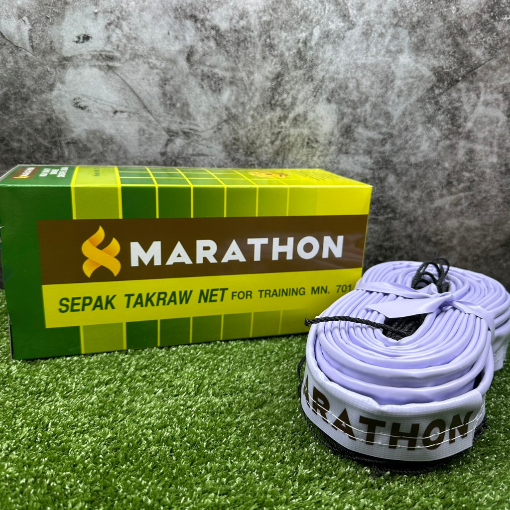 ตาข่ายตะกร้อ เน็ตตะกร้อ  Marathon รุ่นฝึกซ้อม MN.701 ของแท้ %(ไม่ได้แถมตะกร้อ) ราคา ถูกที่สุด ดีลบีเคเค แกลเลอรีภาพที่ 2