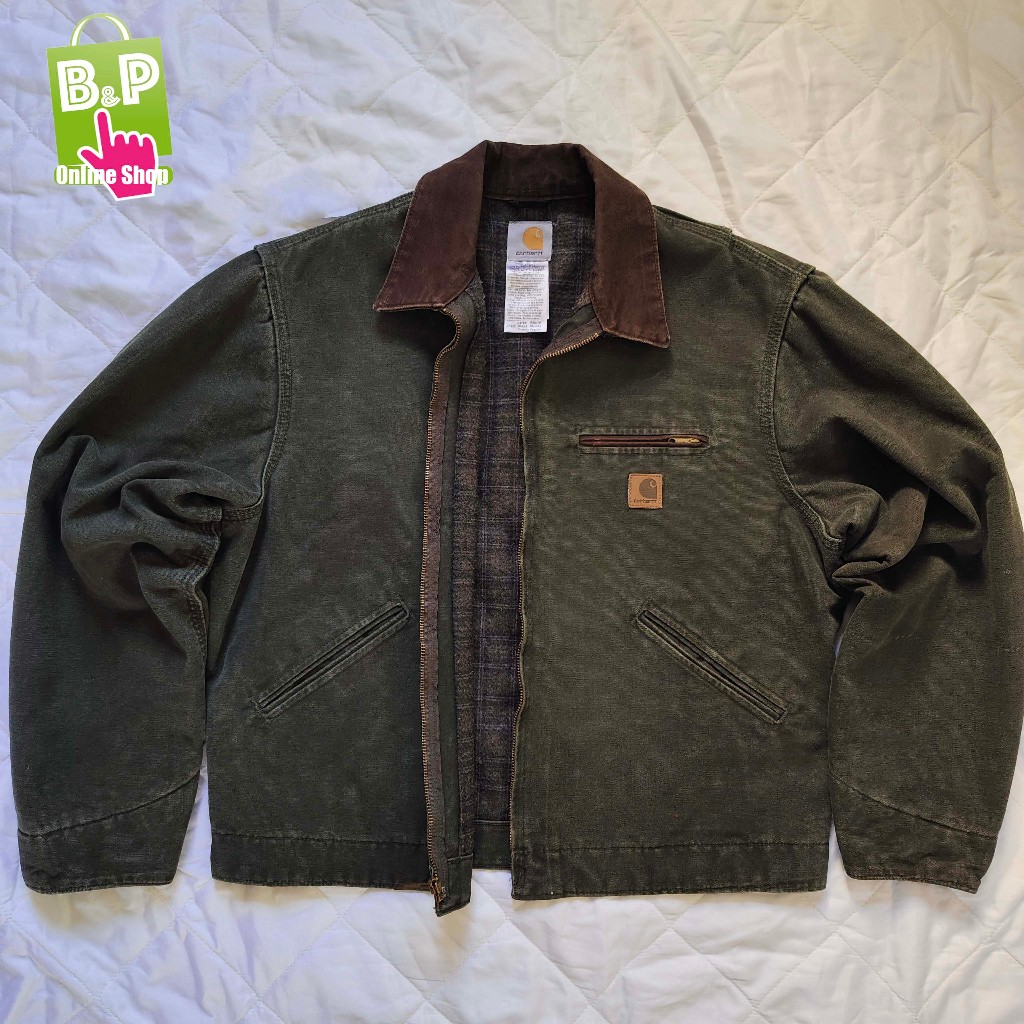 Carhartt Detroit Jacket J97-MOS ของแท้ MADE IN MEXICO 🇲🇽 ปี07 สภาพเกือบมือหนึ่ง (9.7/10)