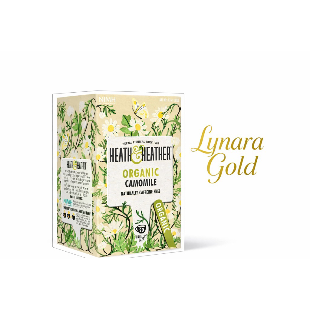 Heath & Heather Organic Camomile Tea 20 ซอง ชาคาโมมายล์ออร์แกนิค