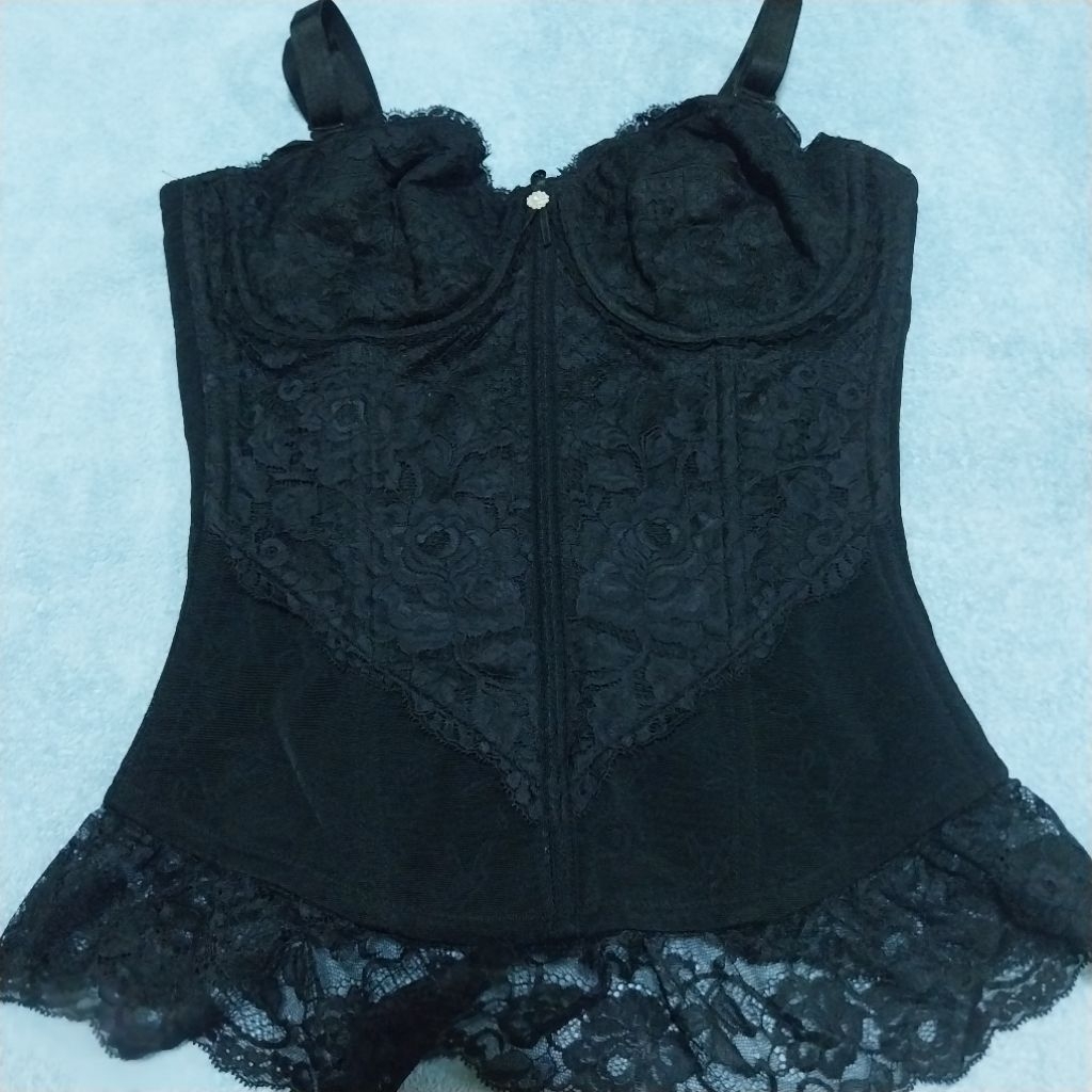 คอเซ็ต(corset)chandeal D75สีดำ