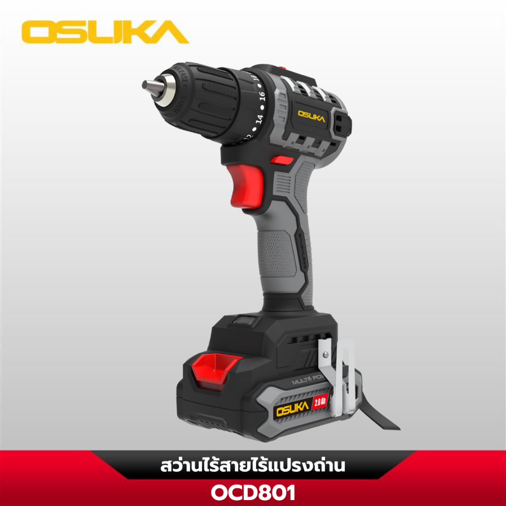 OSUKA สว่านไร้สาย OCD801