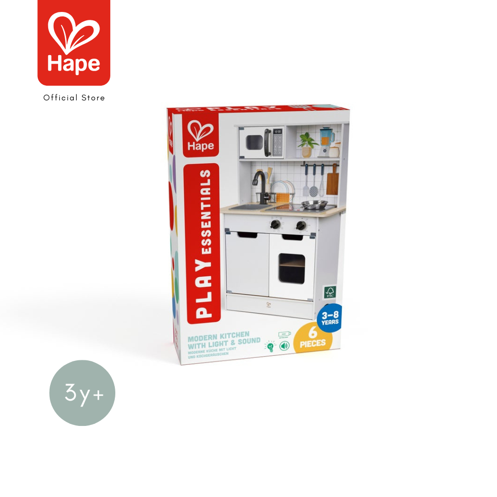 Hape Kitchen with Light and Sound ครัวน้อยมีไฟใส่ถ่าน มีเสียง	3Y+ รูปที่ 8