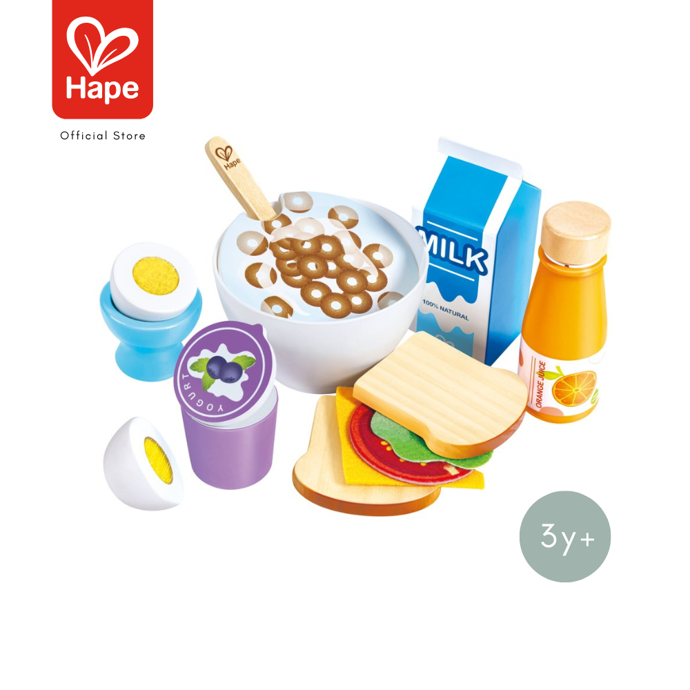 Hape Delicious Breakfast Playset	ชุดอาหารเช้าแสนอร่อย	3Y+ รูปที่ 7