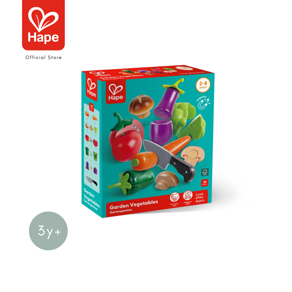 HAPE Garden Vegetables	ชุดของเล่นสวนผัก 3Y+ รูปที่ 8