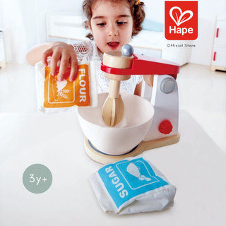 Hape Mix & Bake Blender – Wooden Play Kitchen Toy, 3Y+ image 3