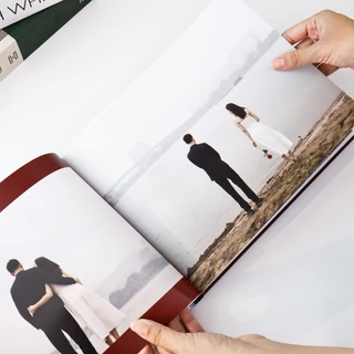 Photobook: โฟโต้บุ๊คปกแข็ง 11x8.5 หรือ 8x11 ทำเองบนแอป - ของขวัญวันครบรอบ วันเกิด ผู้หญิง ผู้ชาย