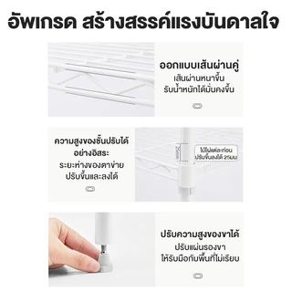 ชั้นวางของ ชั้นวางของเหล็ก ชั้นเหล็ก ชั้นวางผ้าพับ ชั้นวางเหล็ก ชั้นวาง 3 ชั้น ชั้นเหล็กใหญ่
