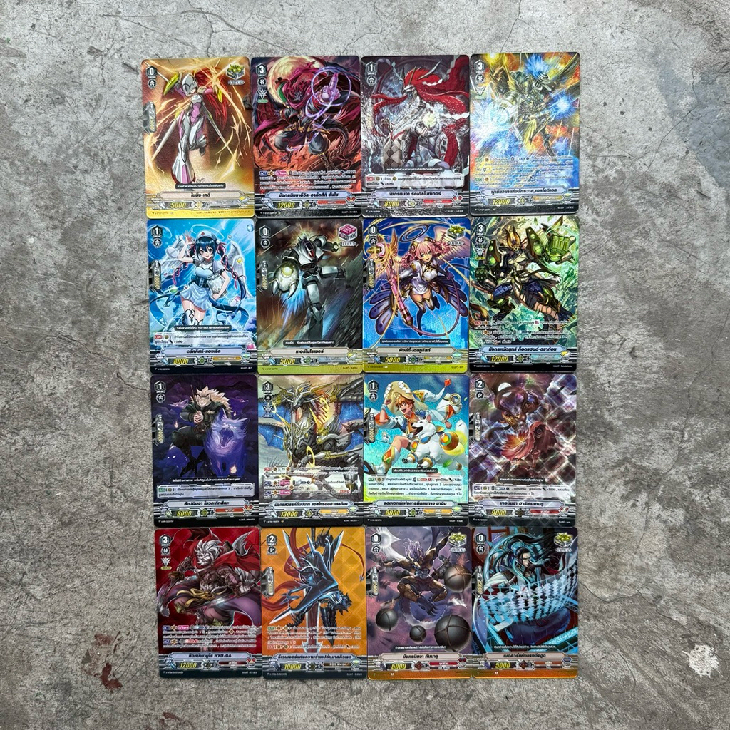 การ์ดแวนการ์ดลิขสิทธิ์แท้ภาษาไทย แยกใบ ฟอย ชุด V-BT07 โนว่า แกรปเปอร์ / แองเจิล / นุบาทามะ / เจเนซิส